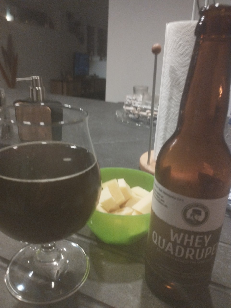 Whey Quadrupel, Berging Brewery & Henri Willig