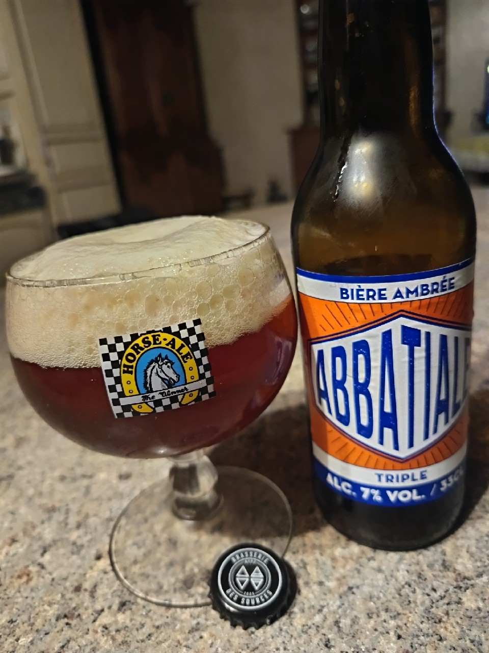 Abbatiale Triple Ambrée, Brasserie Des Sources