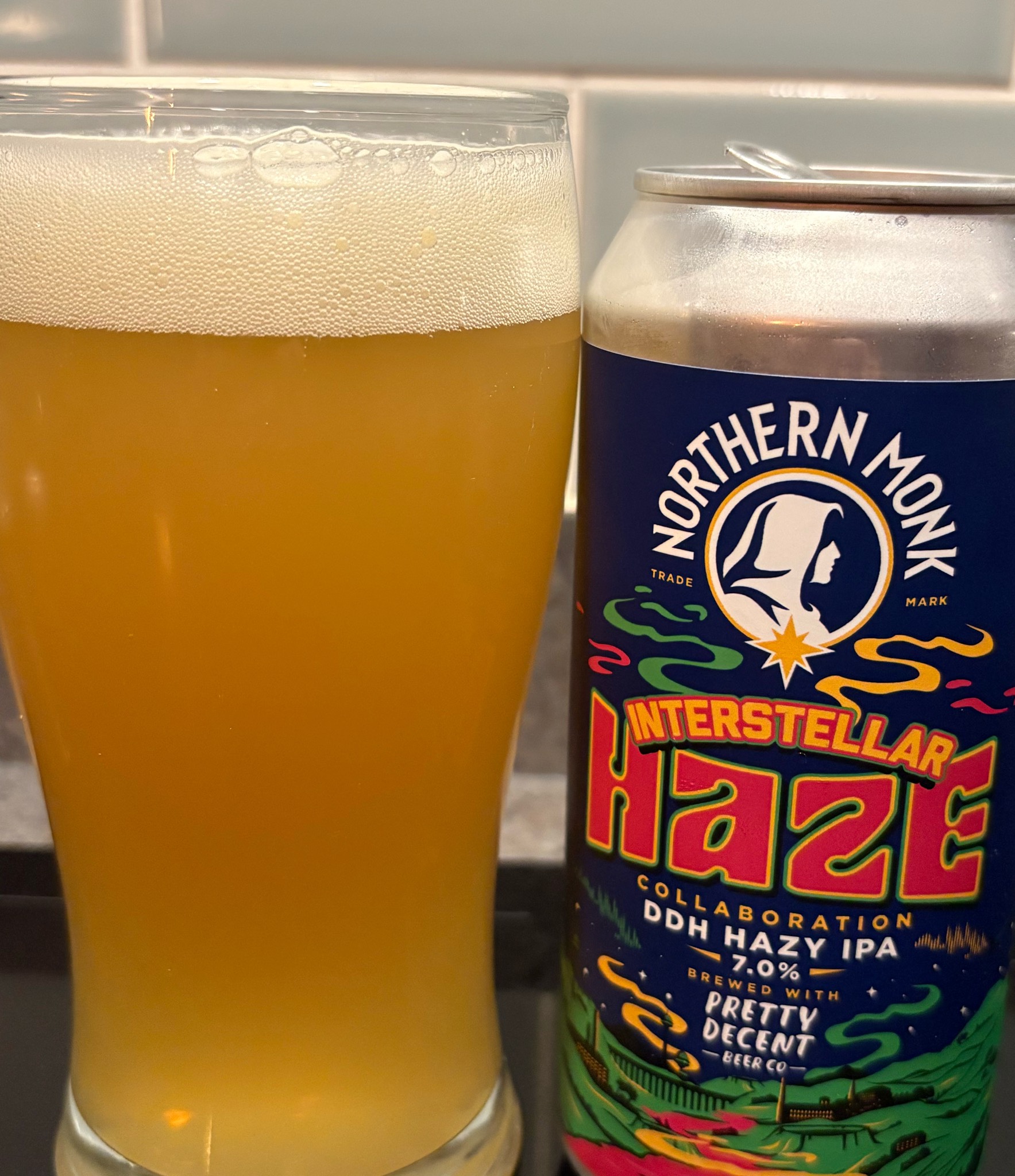 Interstellar haze, Northern Monk Brew Co.