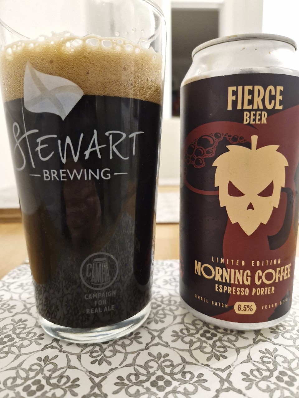morning coffee espresso porter, Fierce Beer Ltd