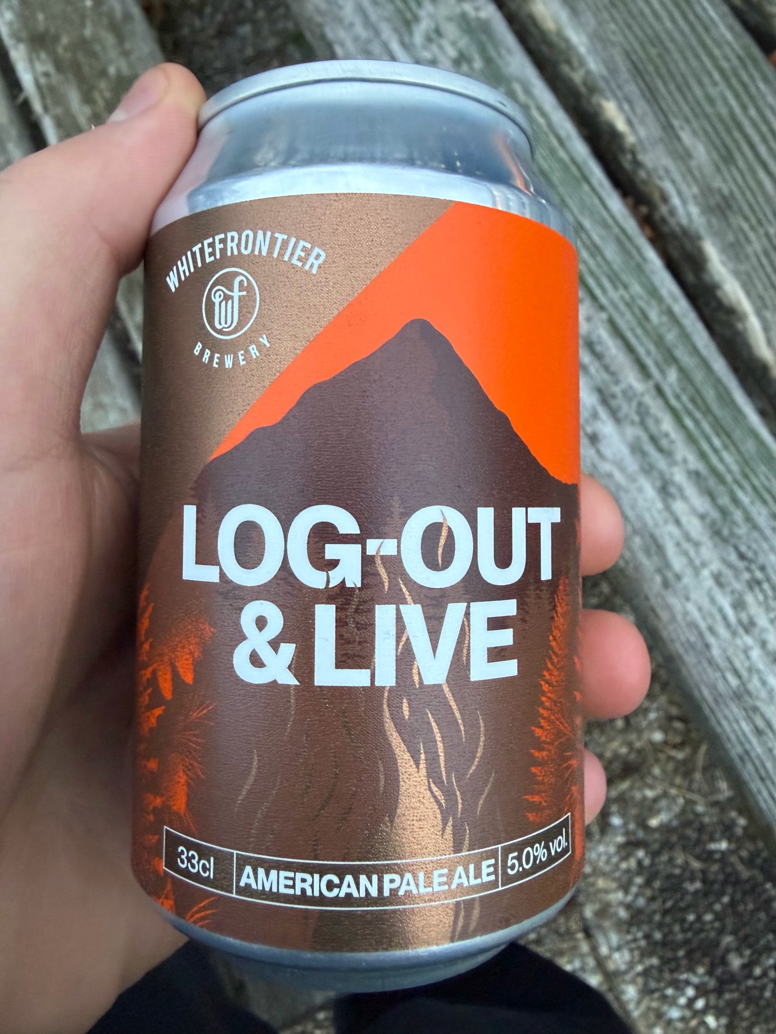 Log-Out & Live, White Frontier Brewery