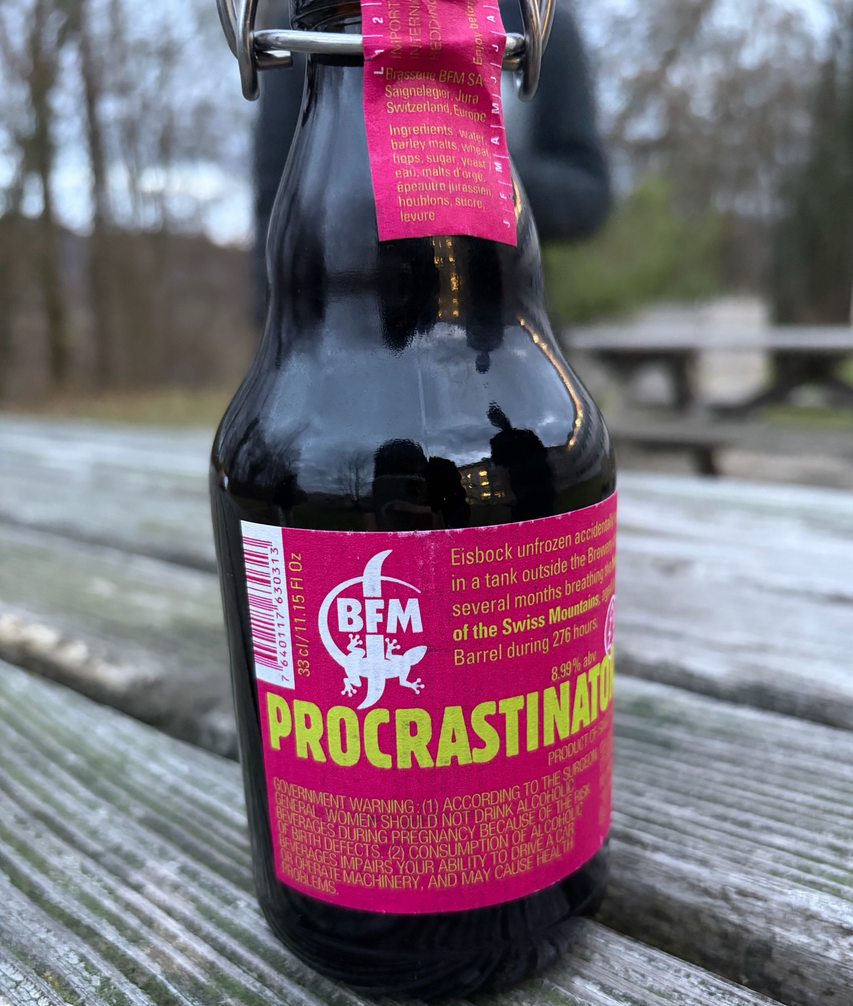 Procrastinator 2, BFM (Brasserie des Franches-Montagnes)