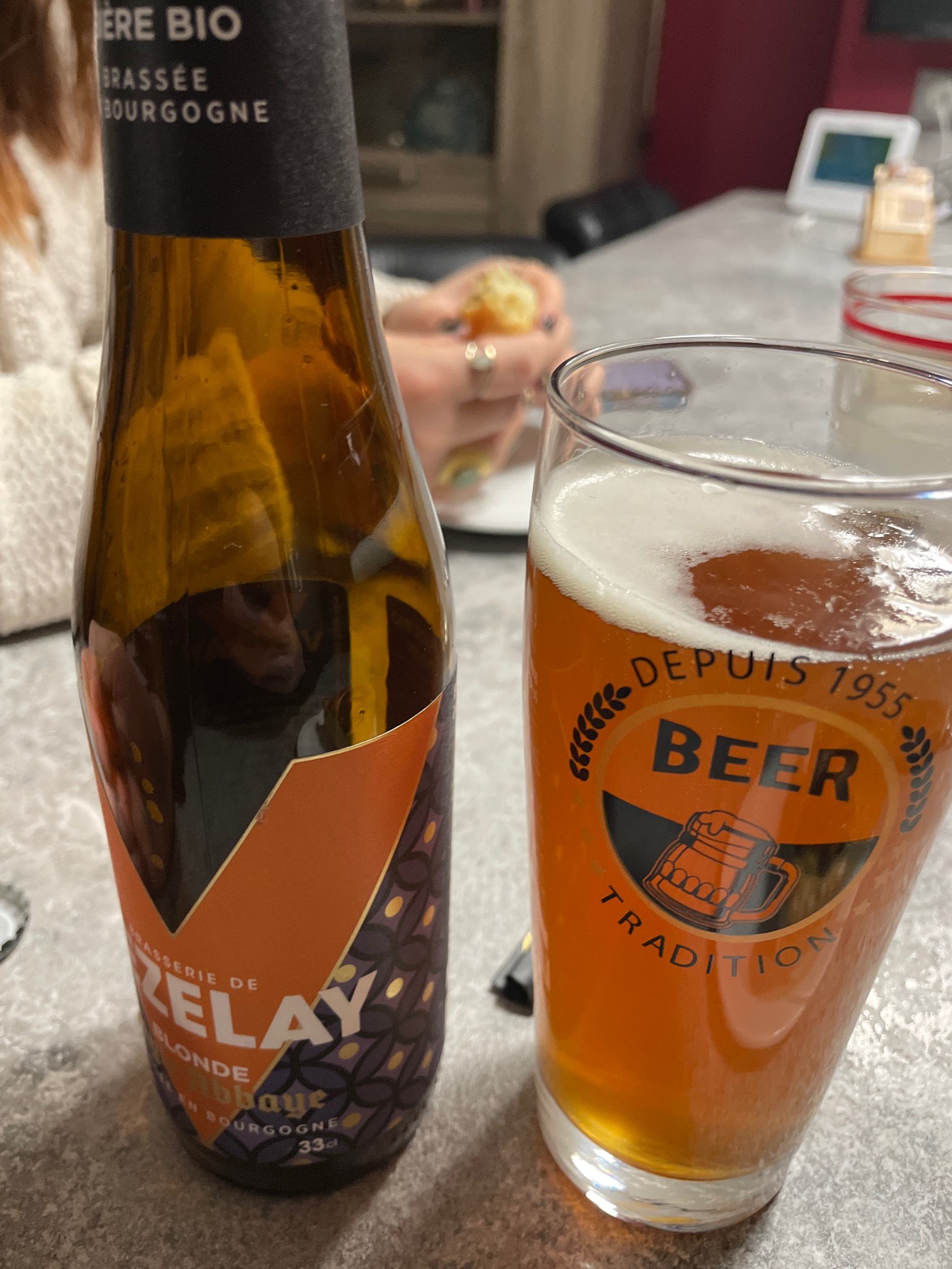 Vézelay Blonde Style Abbaye, Brasserie De Vézelay