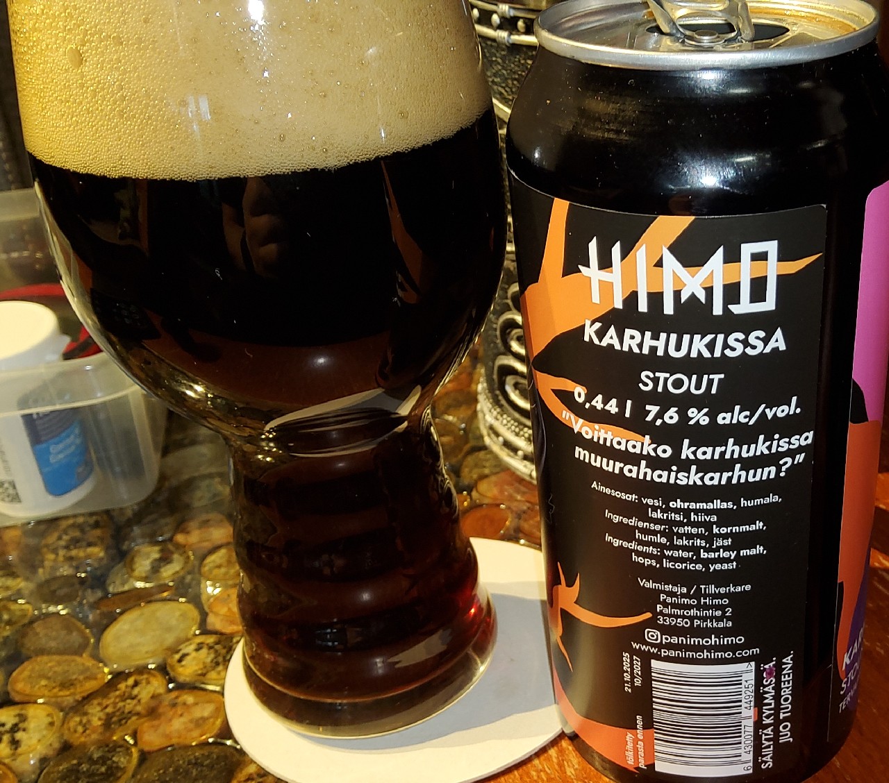 Karhukissa Tervapiru Edition, Panimo HIMO