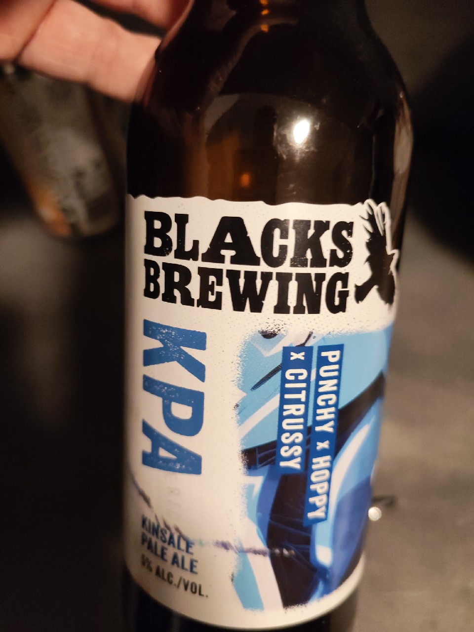 KPA Kinsale Pale Ale, Blacks Brewery