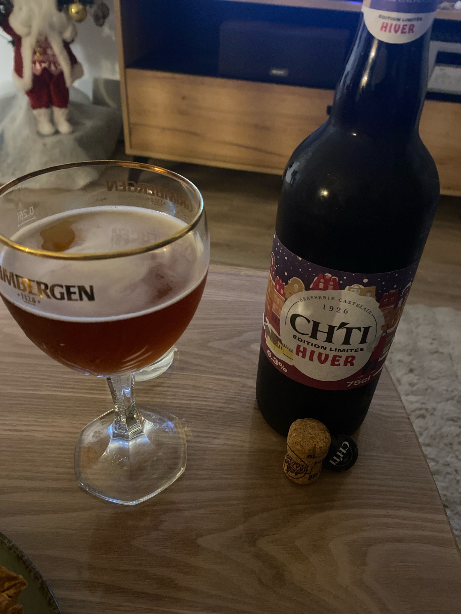 Ch'ti Ambrée Hivernale, Brasserie Castelain