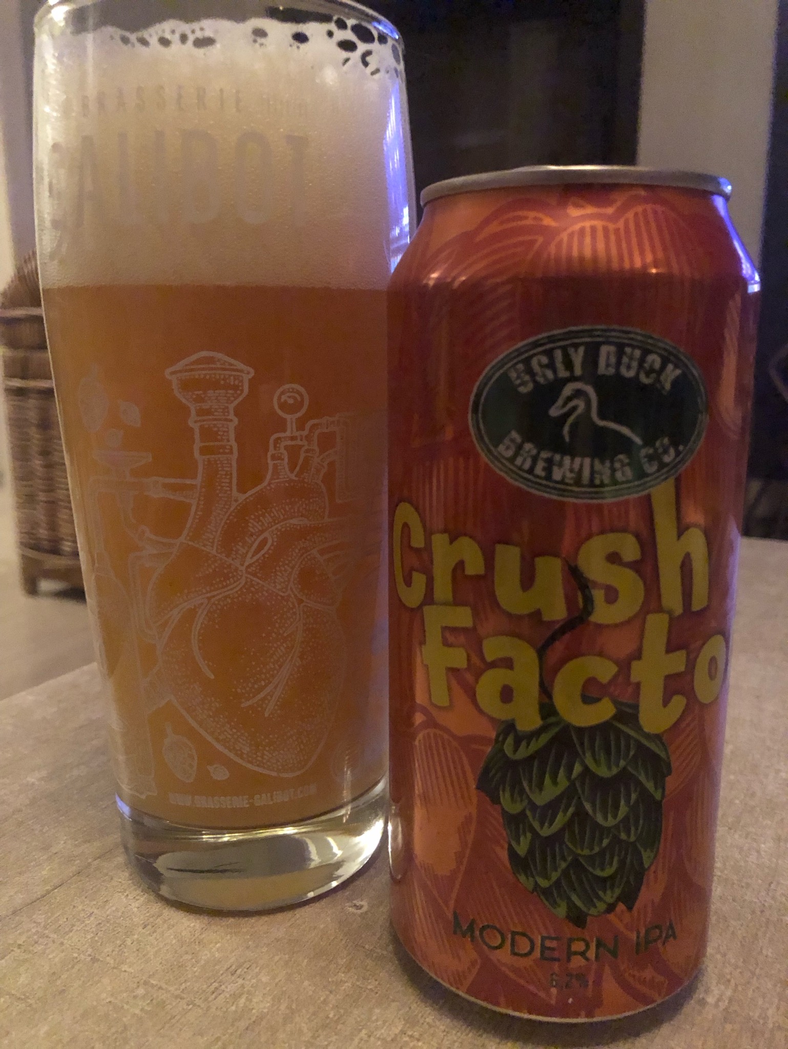 Crush factor, Ugly Duck Brewing Co.