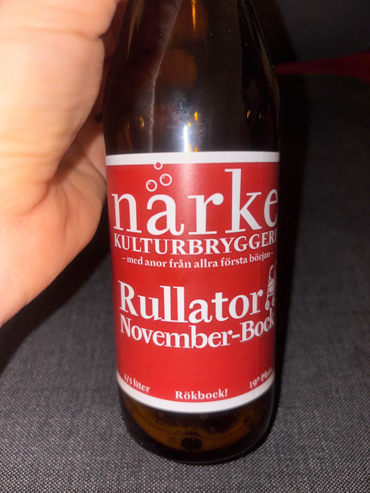 rullator november-bock, Närke Kulturbryggeri