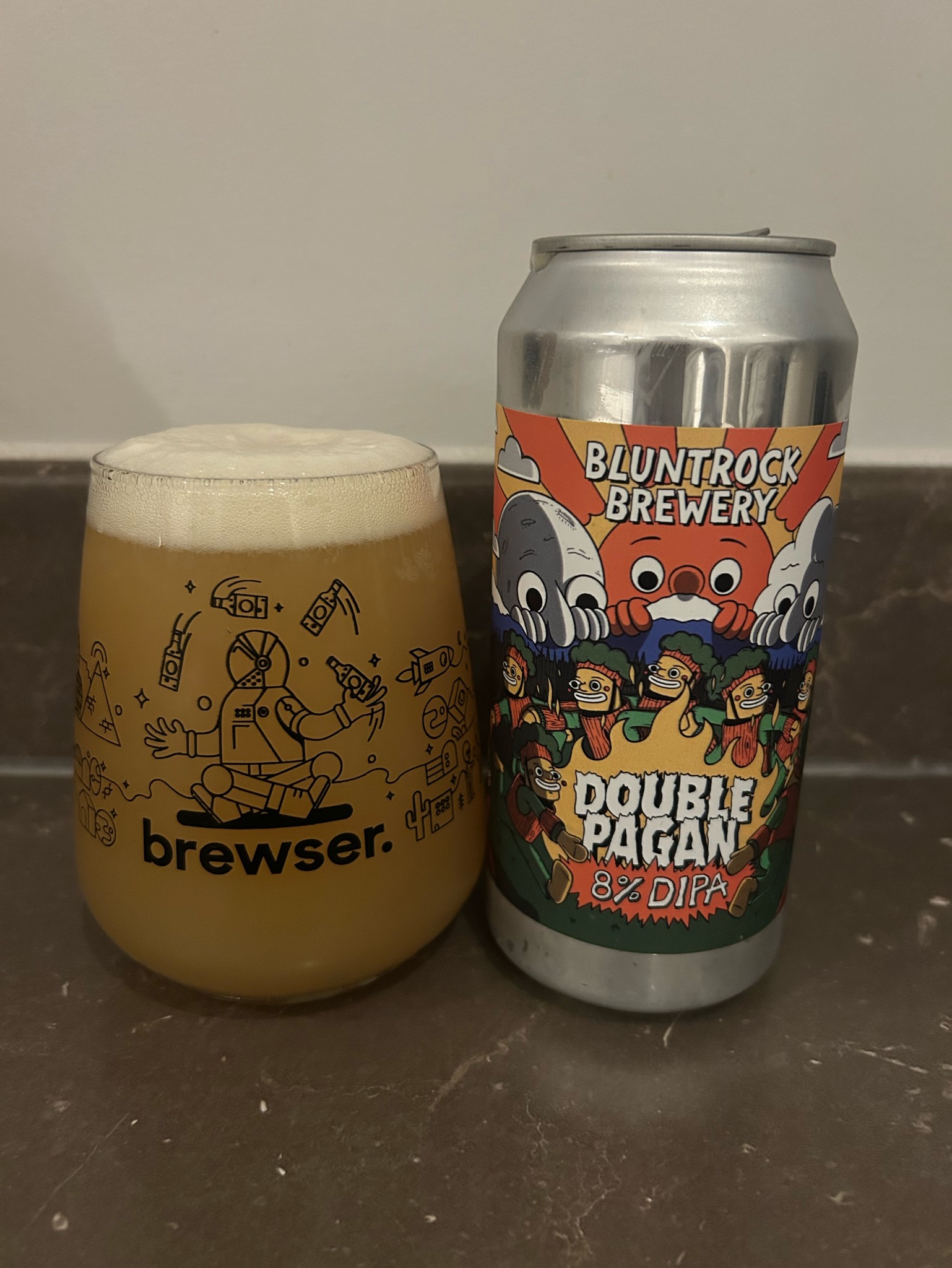 Double Pagan, Bluntrock Brewery