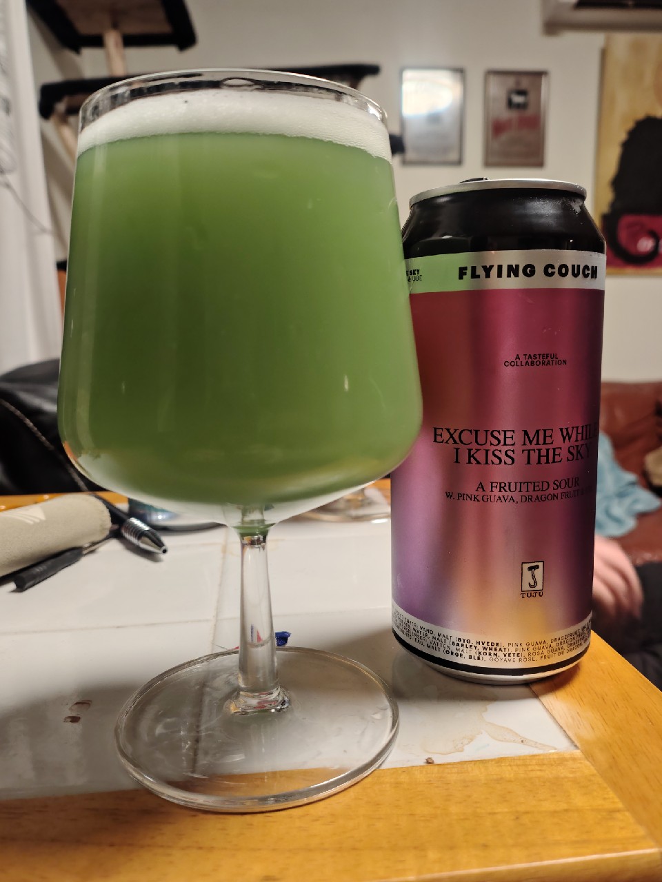 Excuse Me While I Kiss the Sky, Flying Couch Brewing