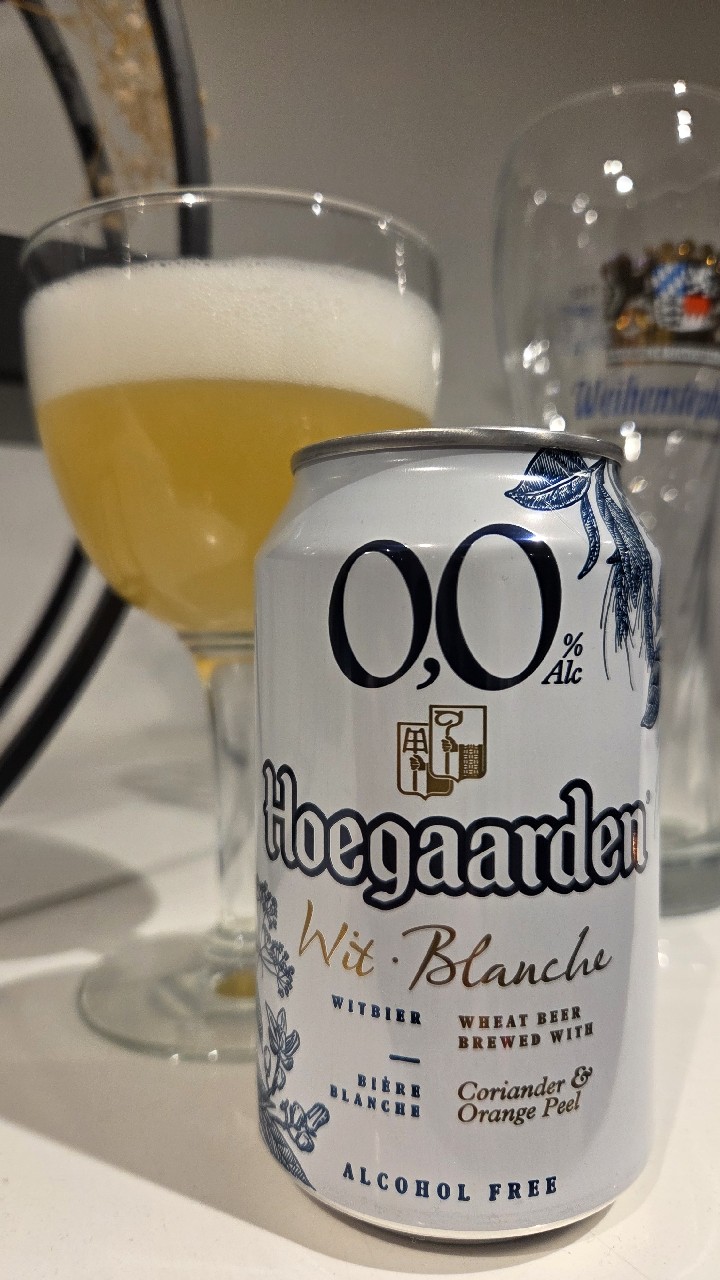 Hoegaarden Wit / Blanche 0,0%, Brouwerij Hoegaarden (InBev)