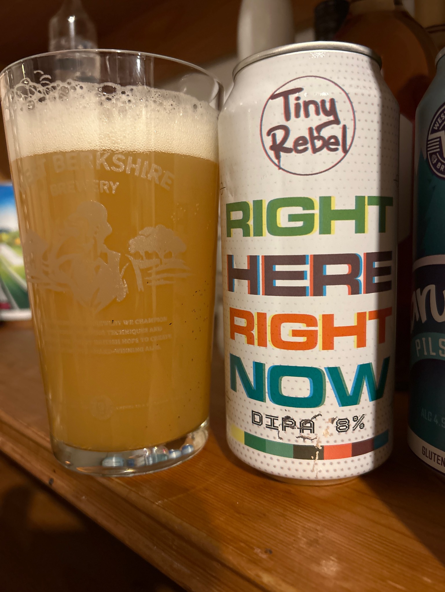 Right Here Right Now, Tiny Rebel Brewing
