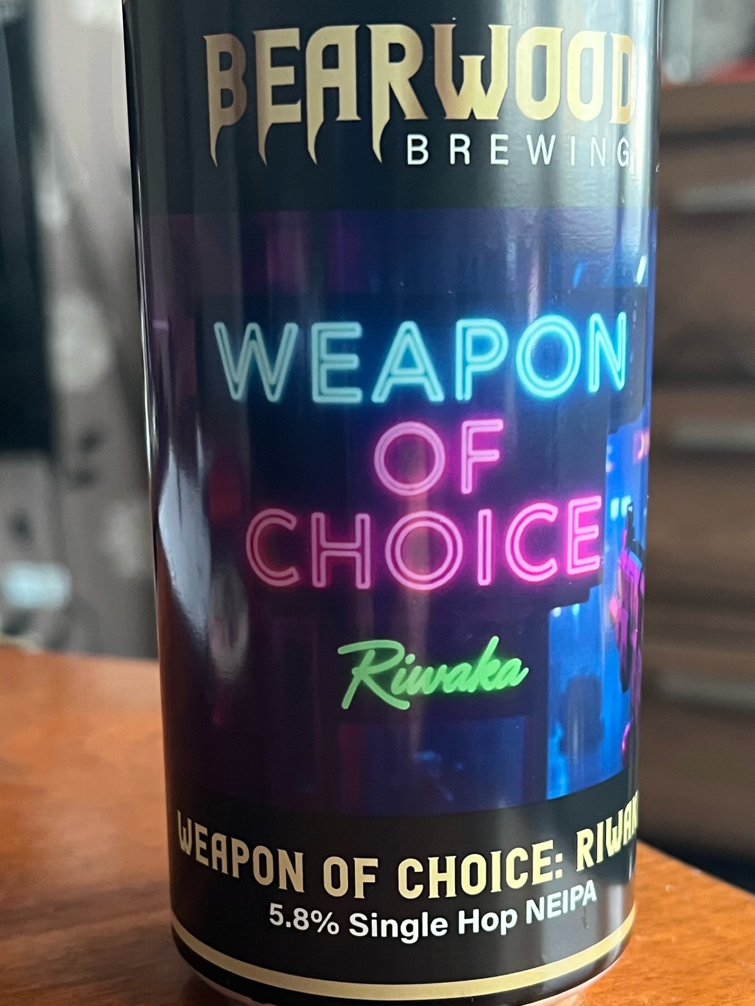 Weapon Of Choice: Riwaka, Bearwood Brewing