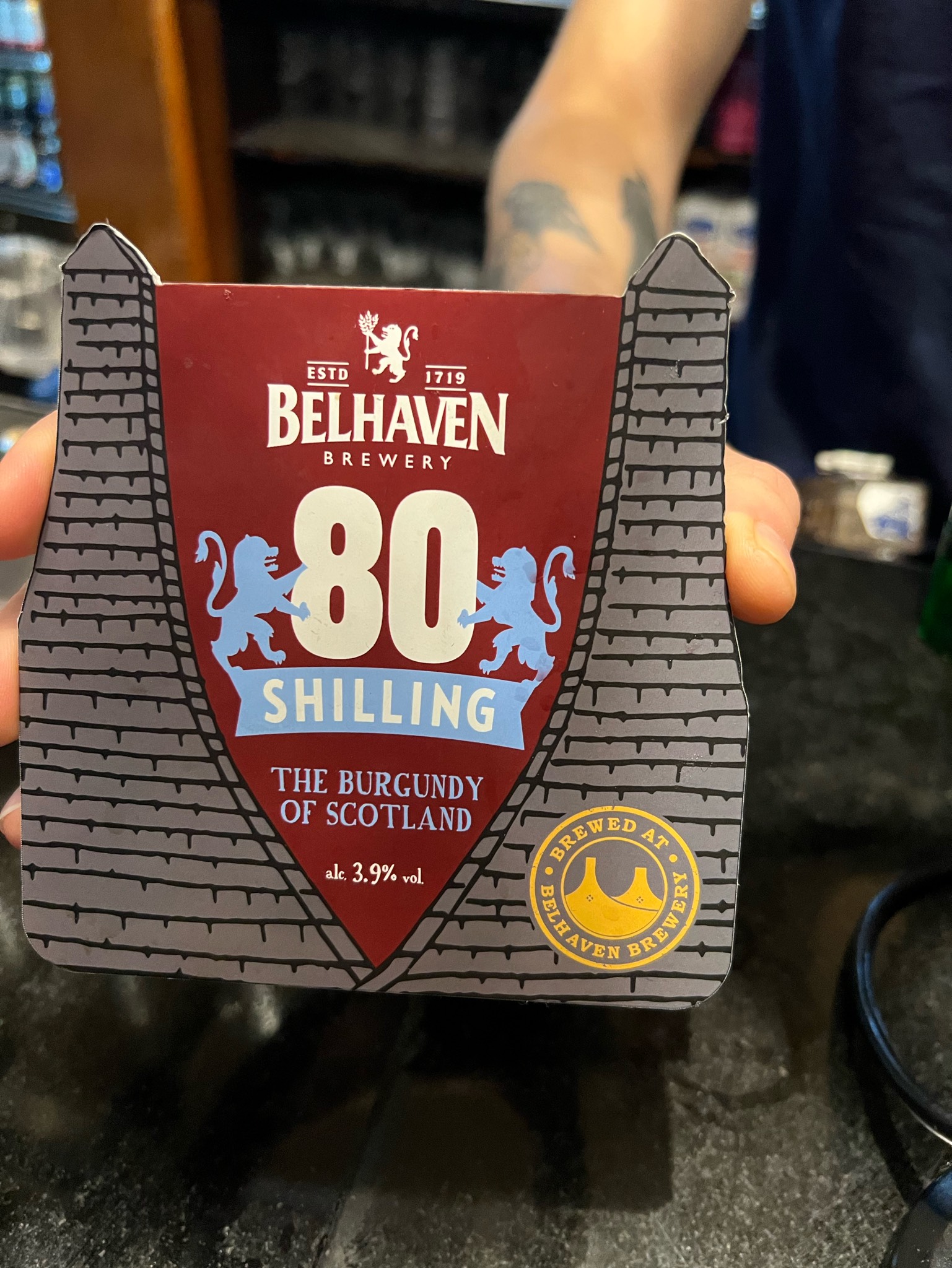 80 Shilling, Belhaven Brewery (Greene King)