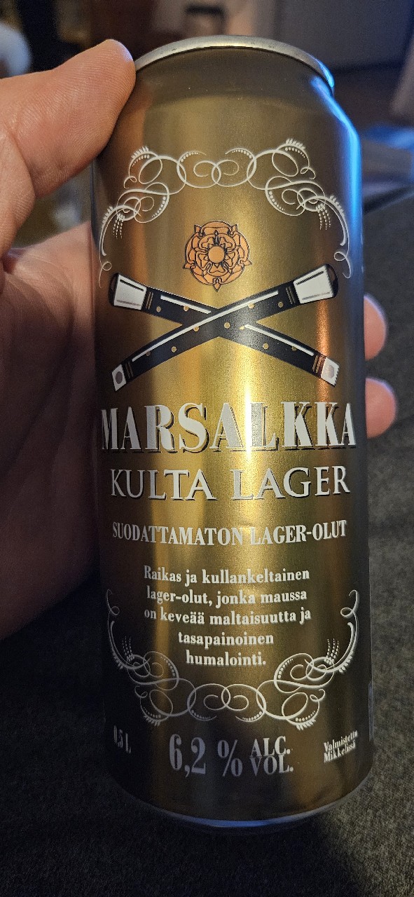 Marsalkka Kulta Lager, Finland