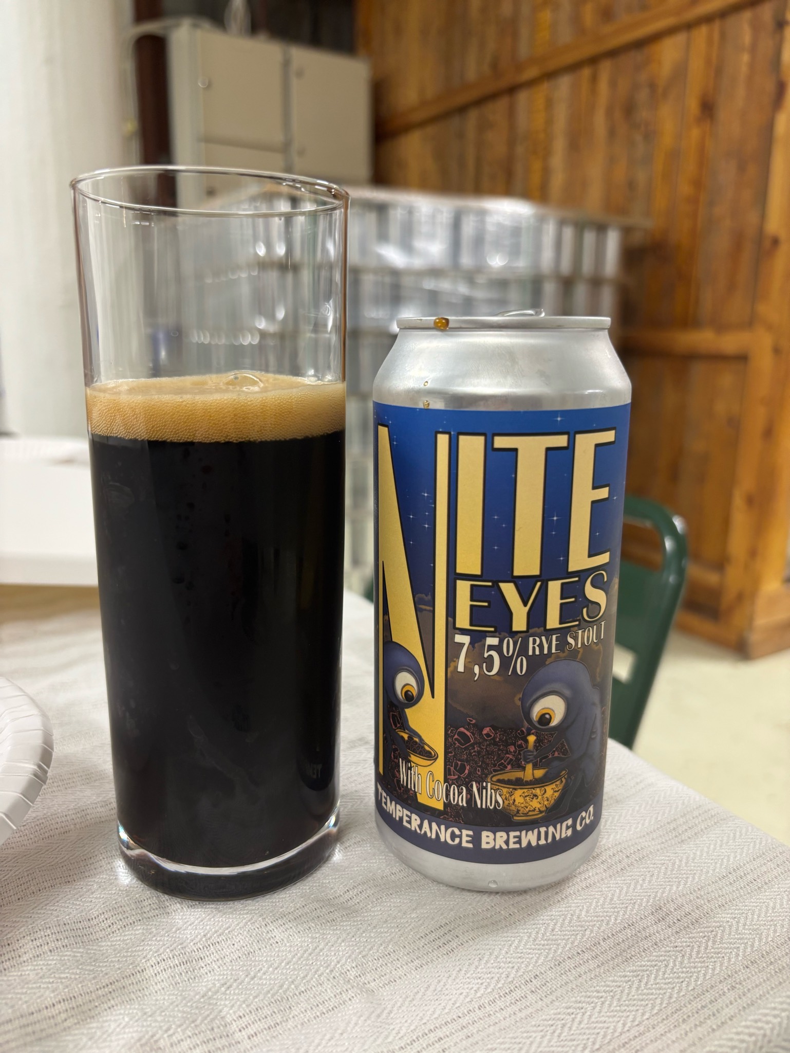Nite Eyes, Temperance Brewing Co.