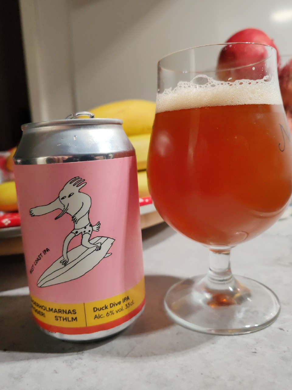 Duck dive ipa, Fjäderholmarnas Bryggeri