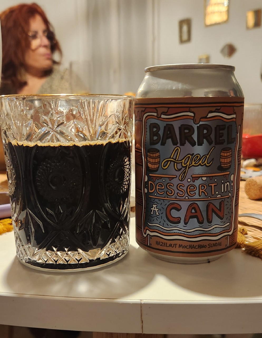 Barrel Aged Dessert In A Can - Hazelnut Moccachino Sundae, Amundsen Bryggeri