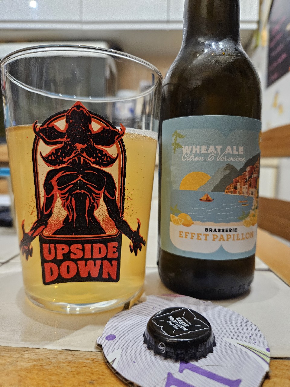 Wheat Ale Citron & Verveine, Brasserie Effet Papillon