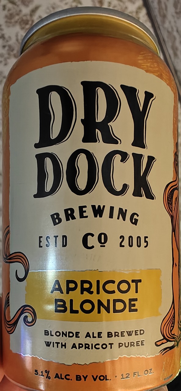 Apricot Blonde, Dry Dock Brewing Company