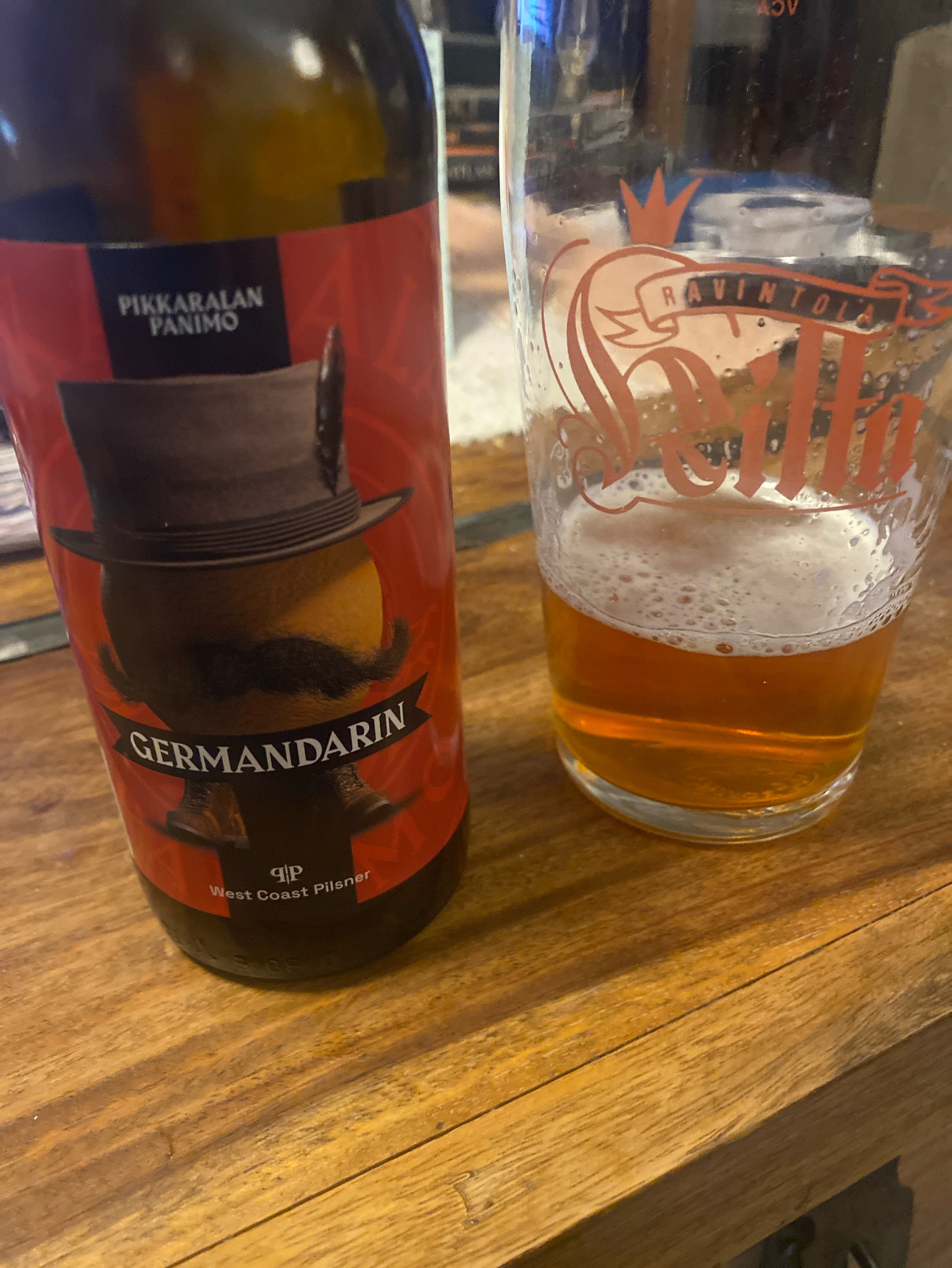 Germandarin, Pikkaralan Panimo