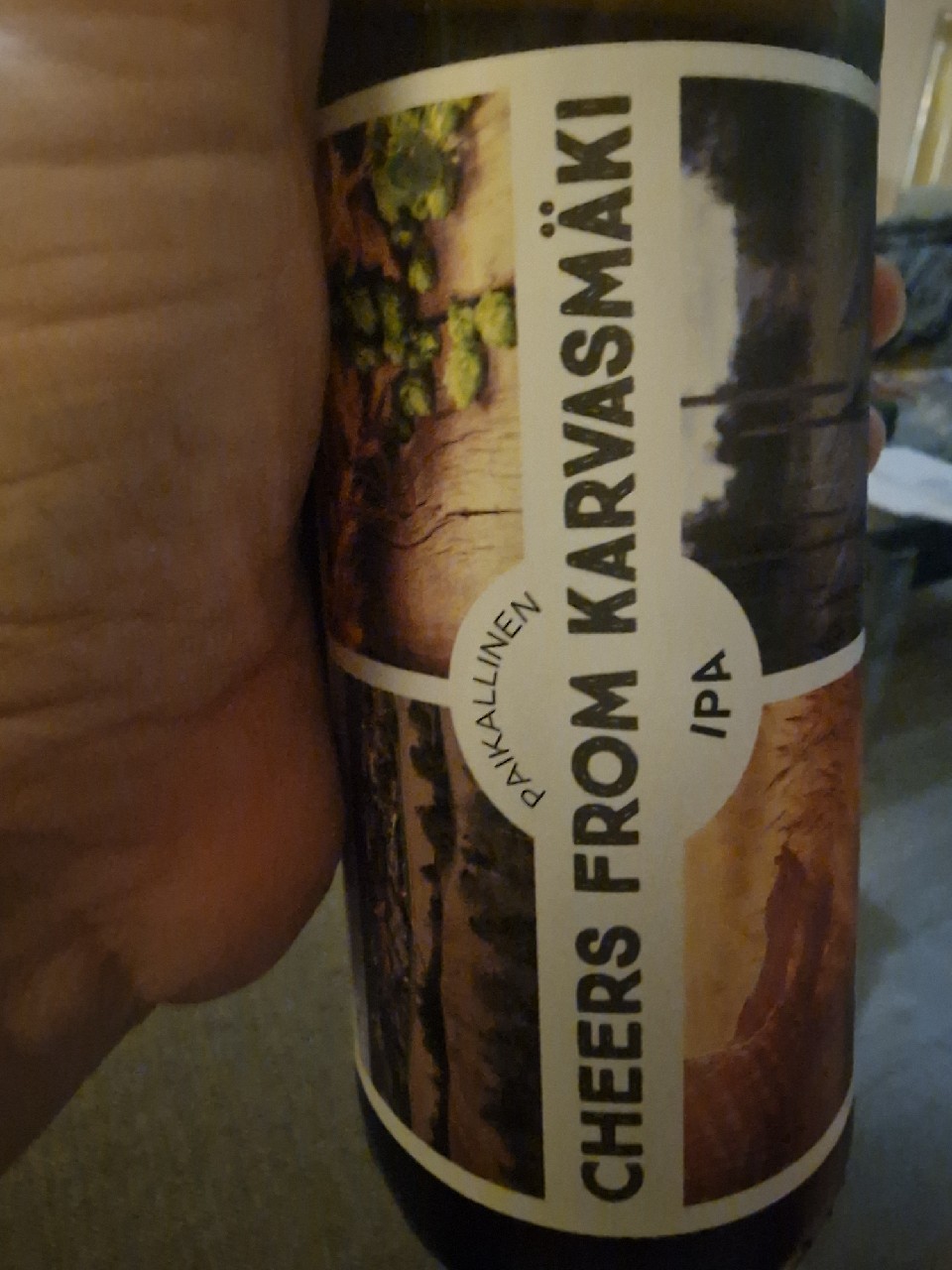 Cheers from Karvasmäki, Finland