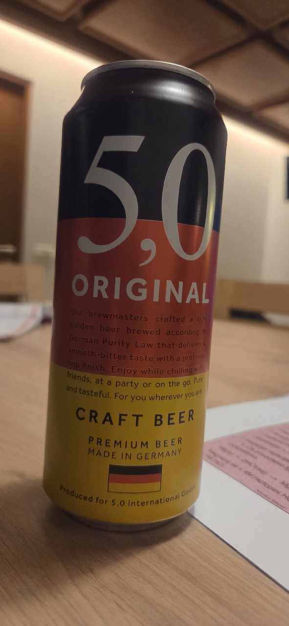 5,0 Original Craft Beer, 5,0 International GmbH