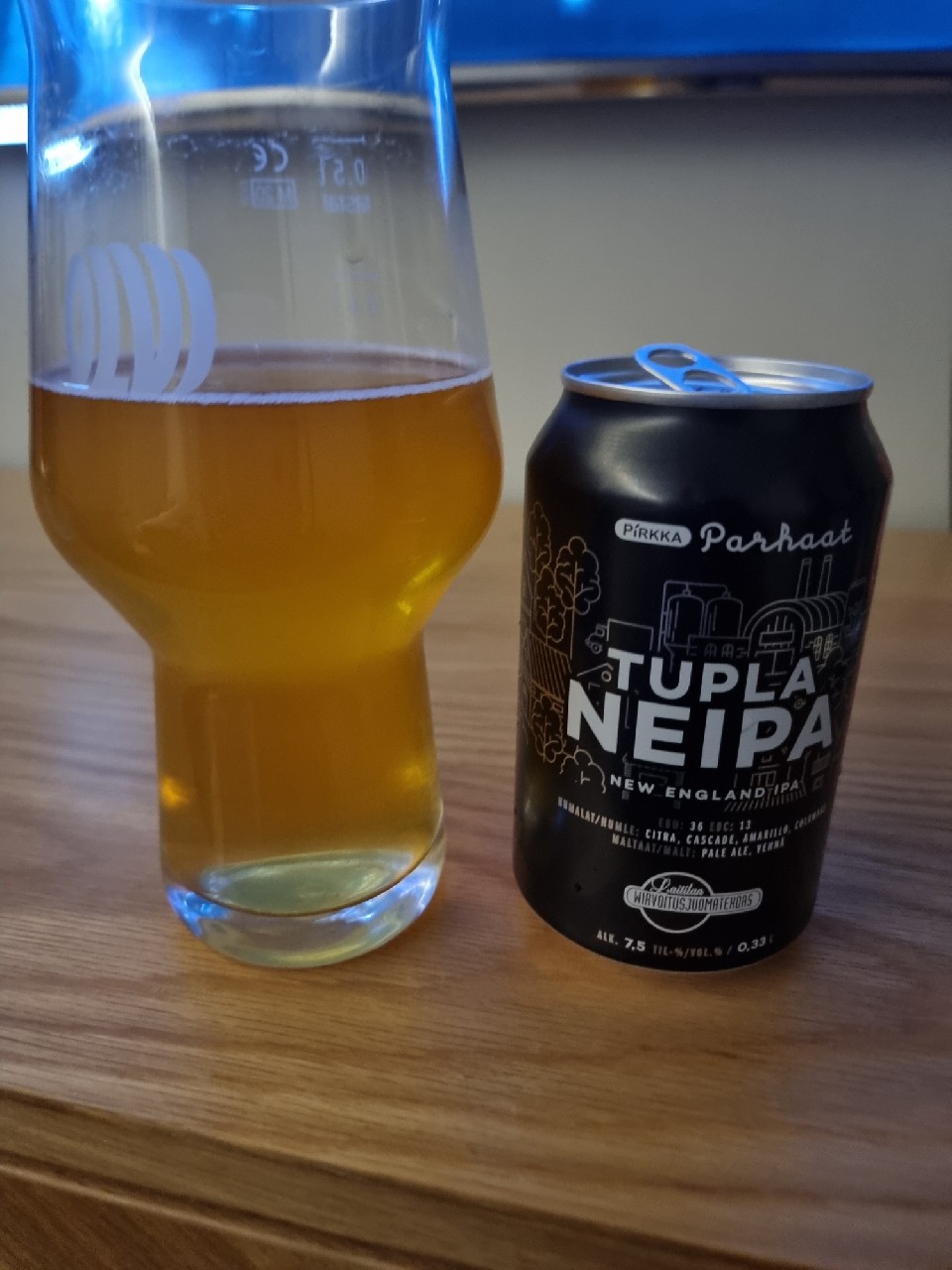 Pirkka Parhaat Tupla NEIPA, Laitilan Wirvoitusjuomatehdas