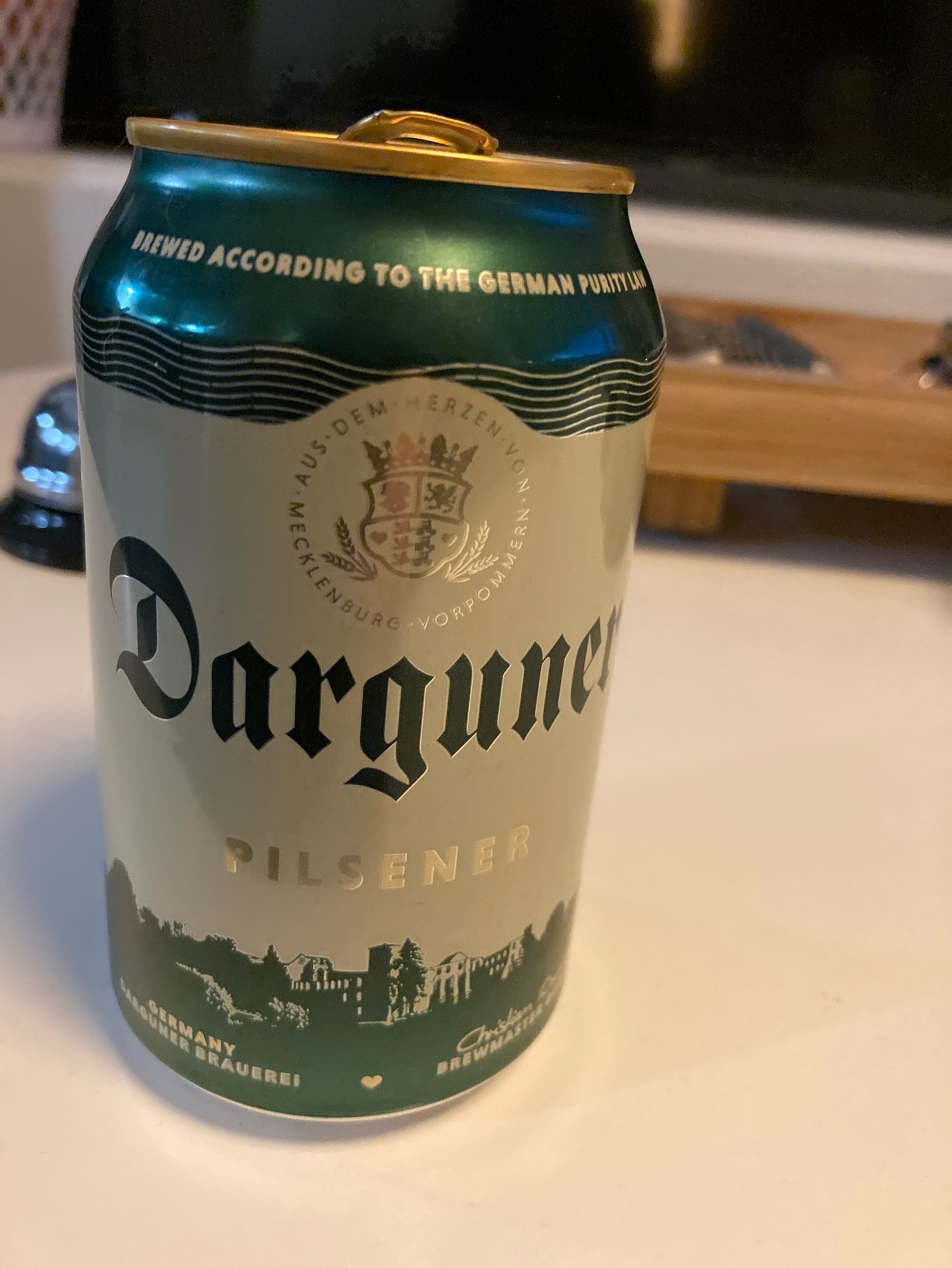 Darguner Pilsener, Darguner Brauerei (Harboe)