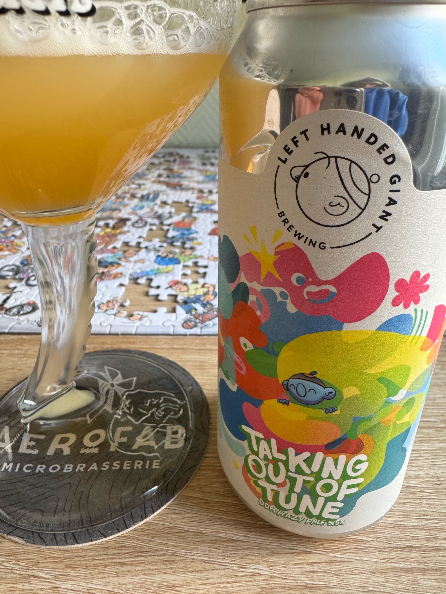 Talking Out Of Tune, Left Handed Giant Brewing