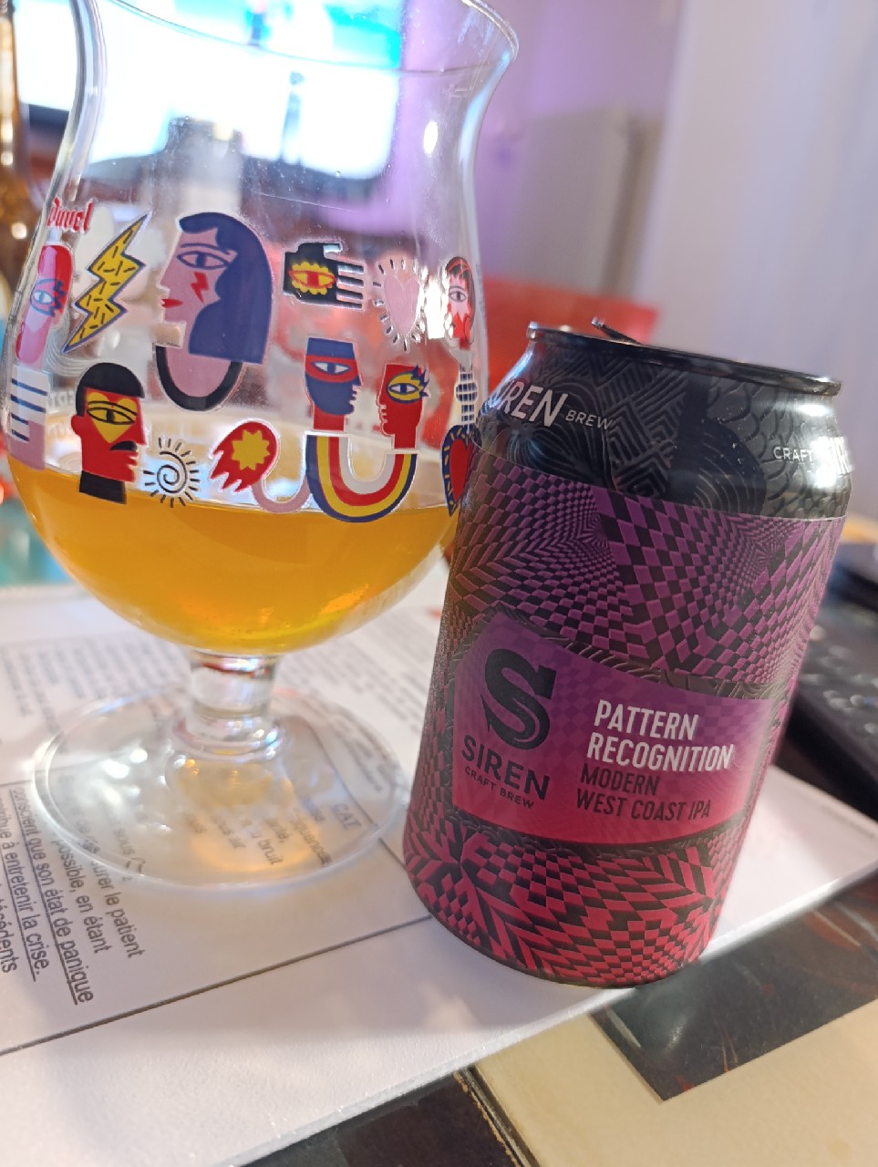 pattern recognition, Siren Craft Brew