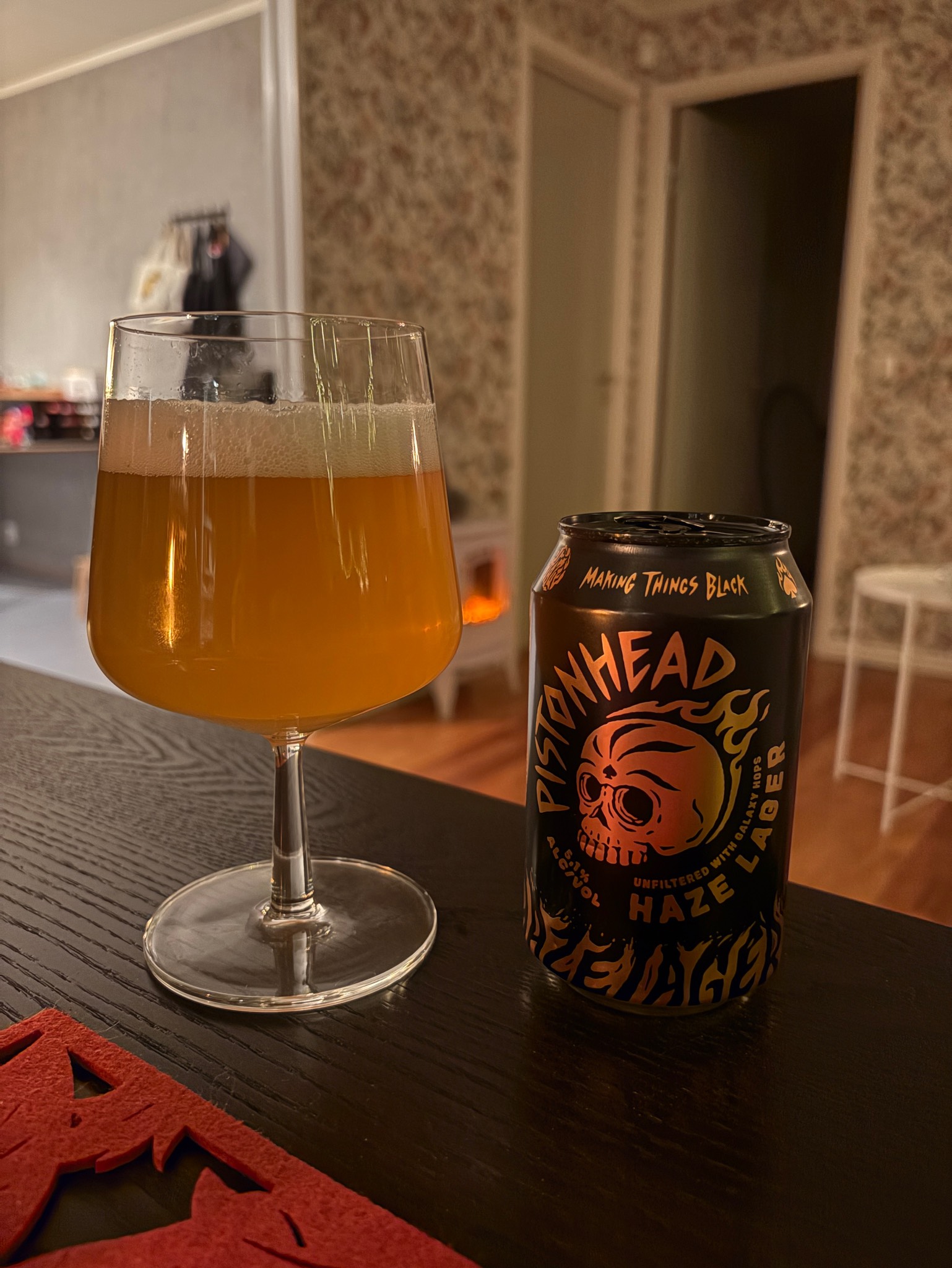 Pistonhead Haze Lager, Brutal Brewing (Spendrups Bryggeri)