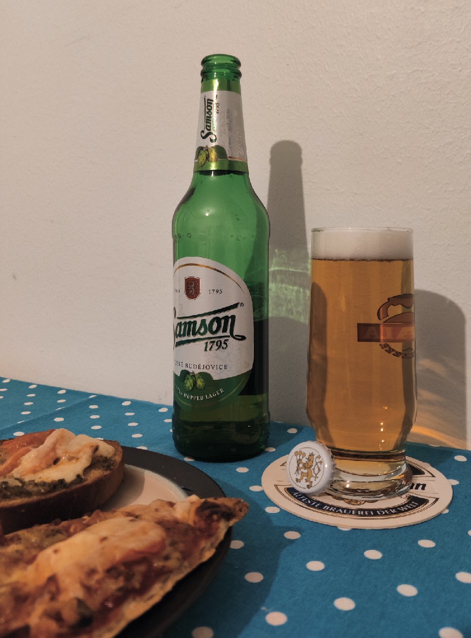 Nachmelený Ležák, Pivovar Samson (A-B InBev)