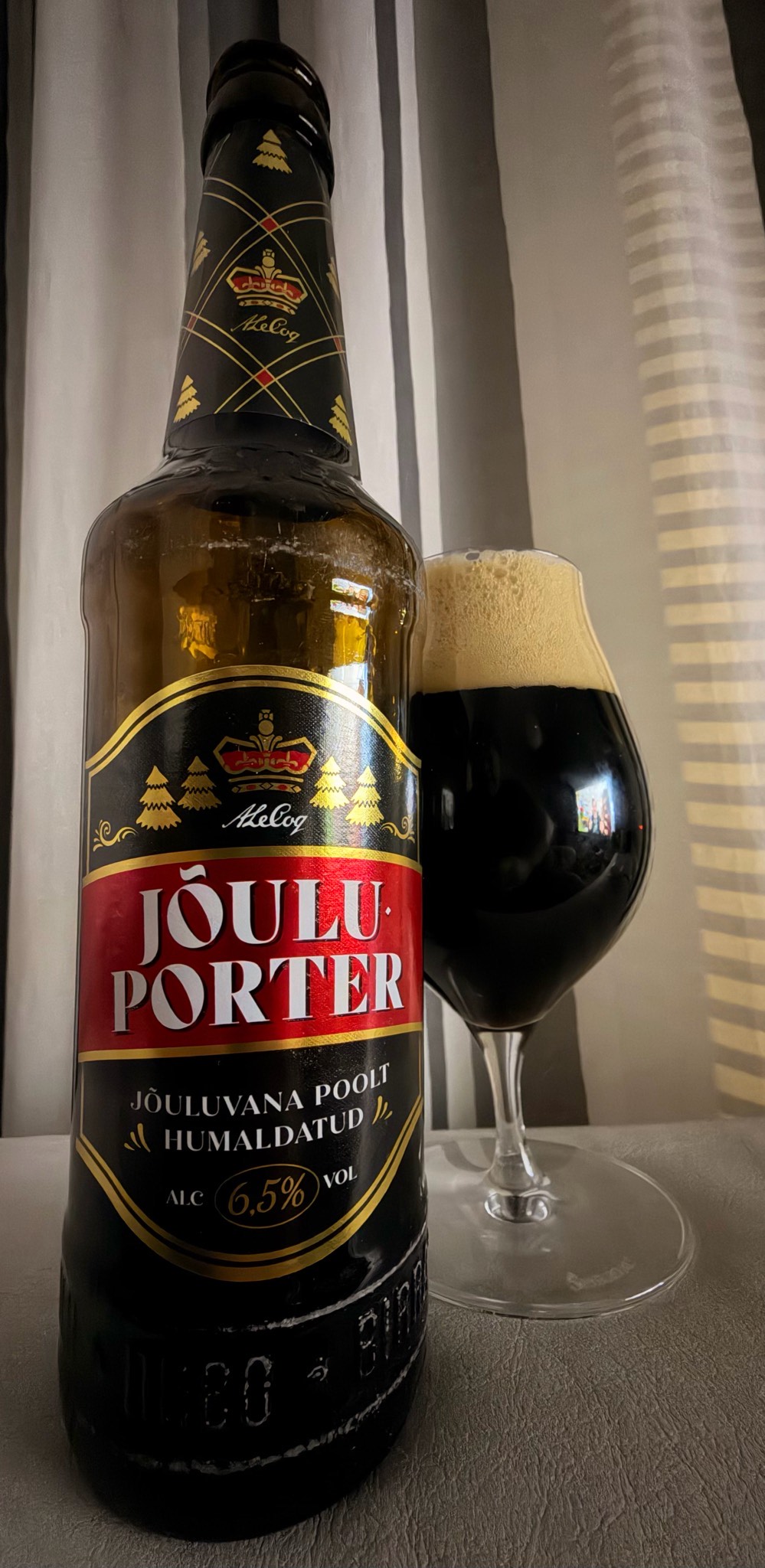 Jõuluporter, Estonia