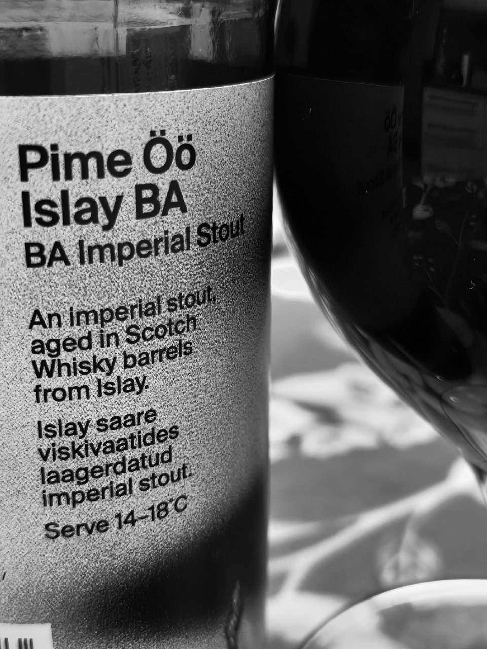 Pime Öö Islay BA (Cellar Series) 2021, Estonia