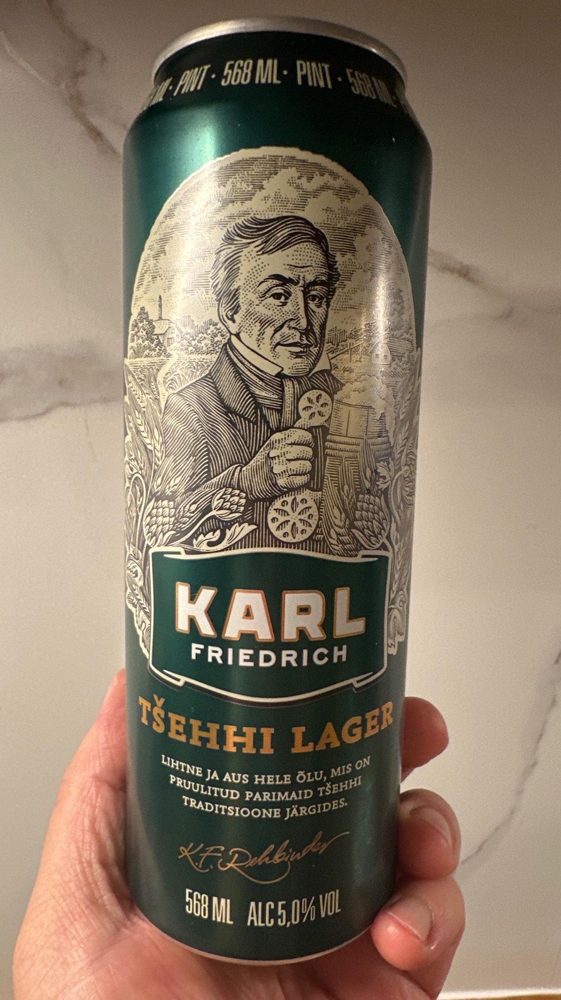 Karl Friedrich Tšehhi Lager, Estonia