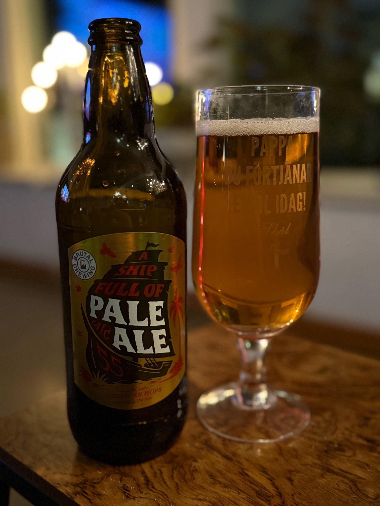 A Ship Full Of Pale Ale, Brutal Brewing (Spendrups Bryggeri)