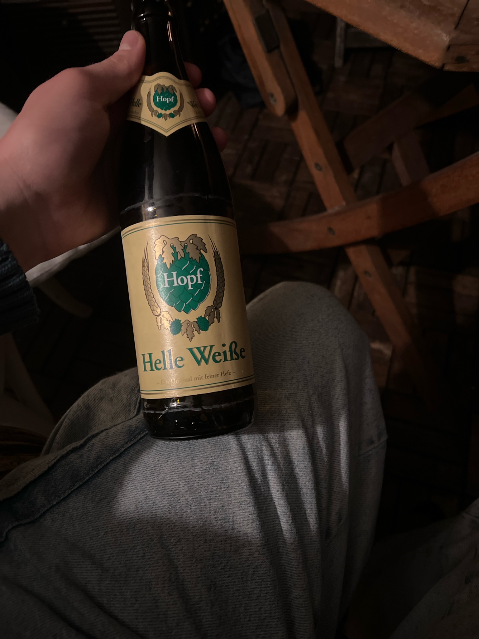 Hopf Helle Weiße, Weissbierbrauerei Hopf