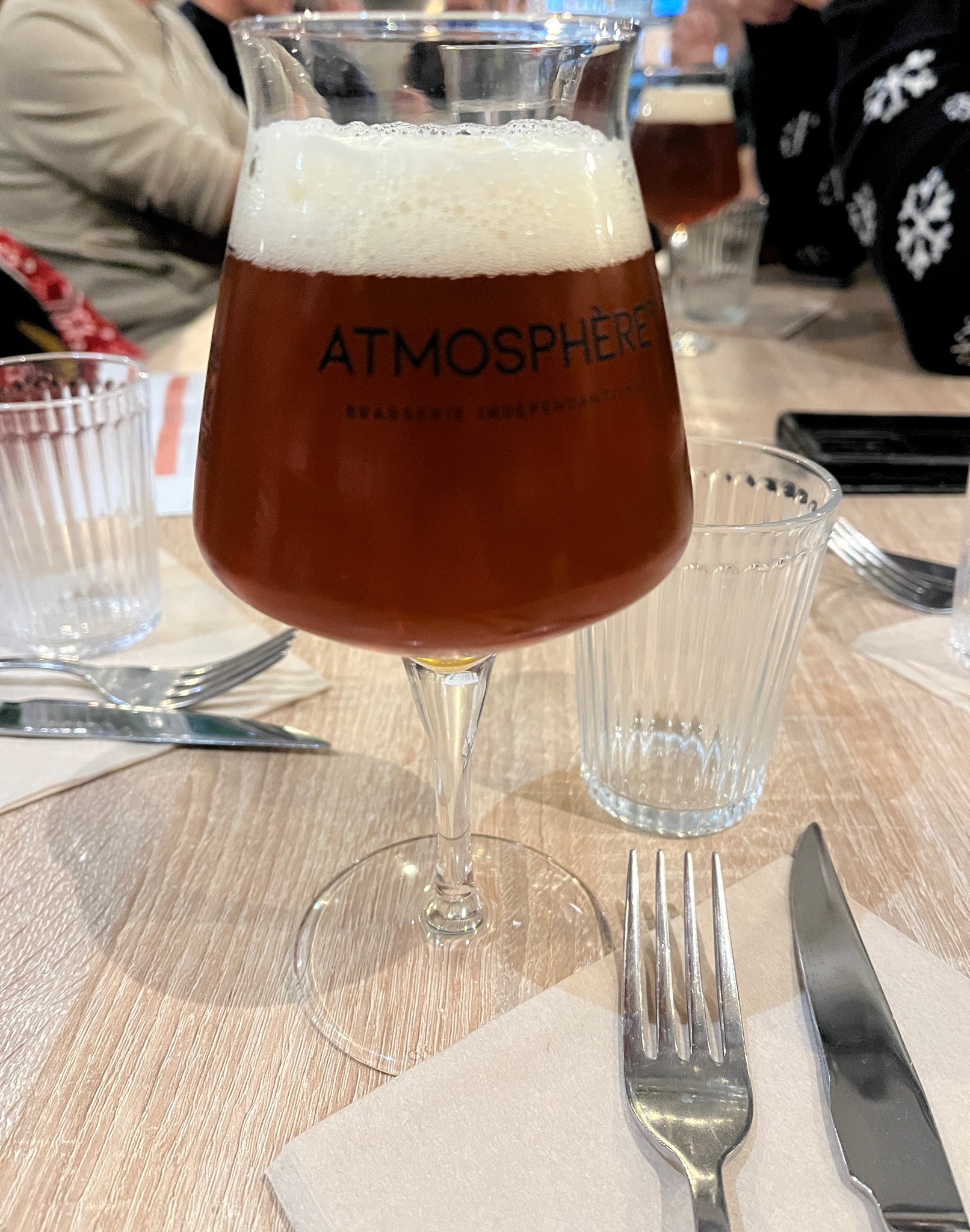12 Cuivrée - Winter Ale, Brasserie Atmosphère