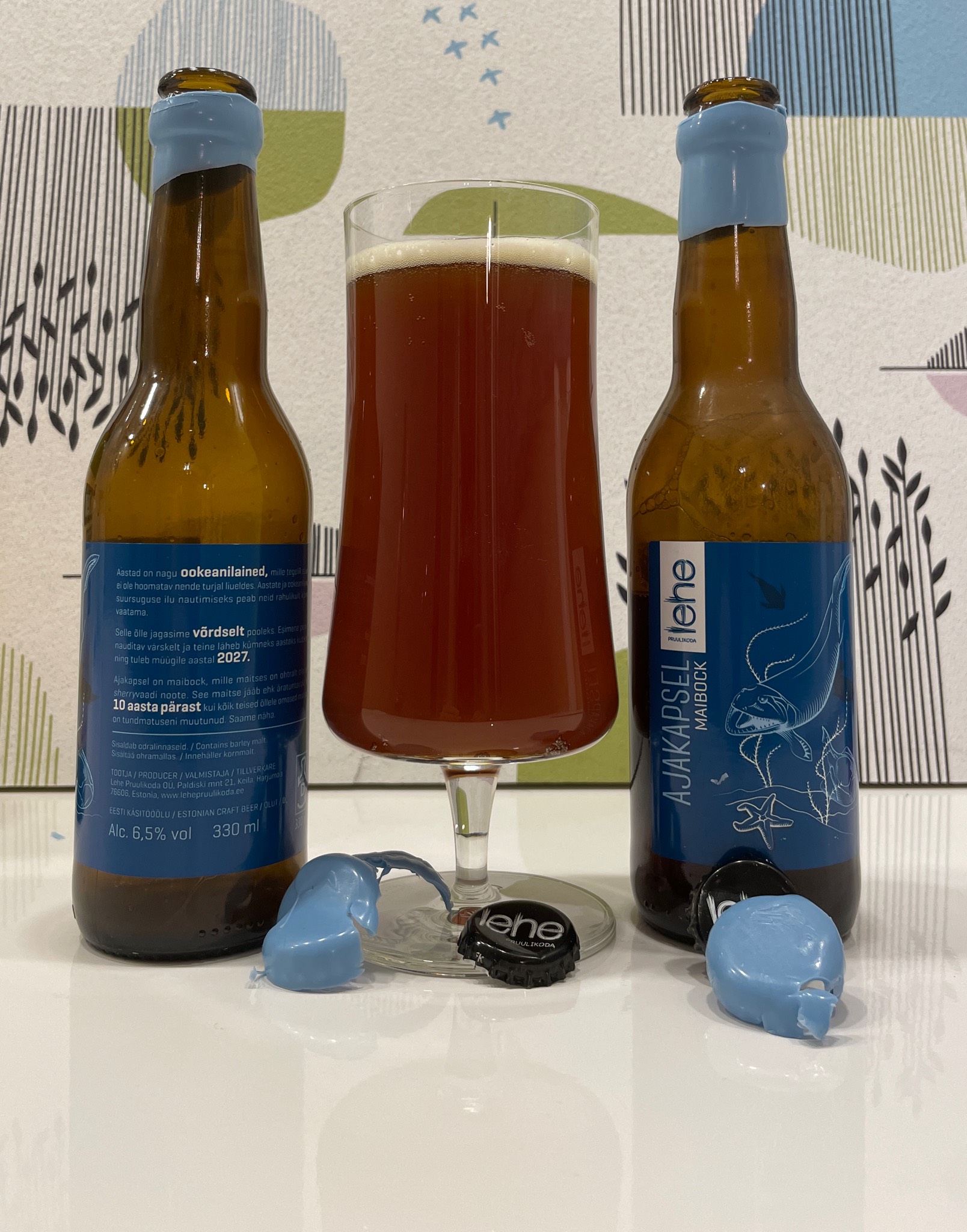 Ajakapsel Maibock, Estonia