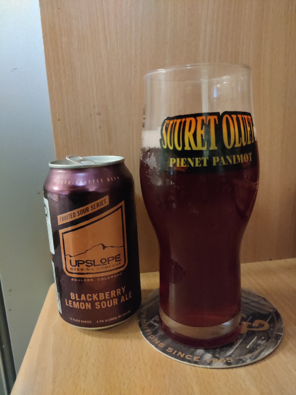 Blackberry Lemon Sour Ale, Upslope Brewing Company