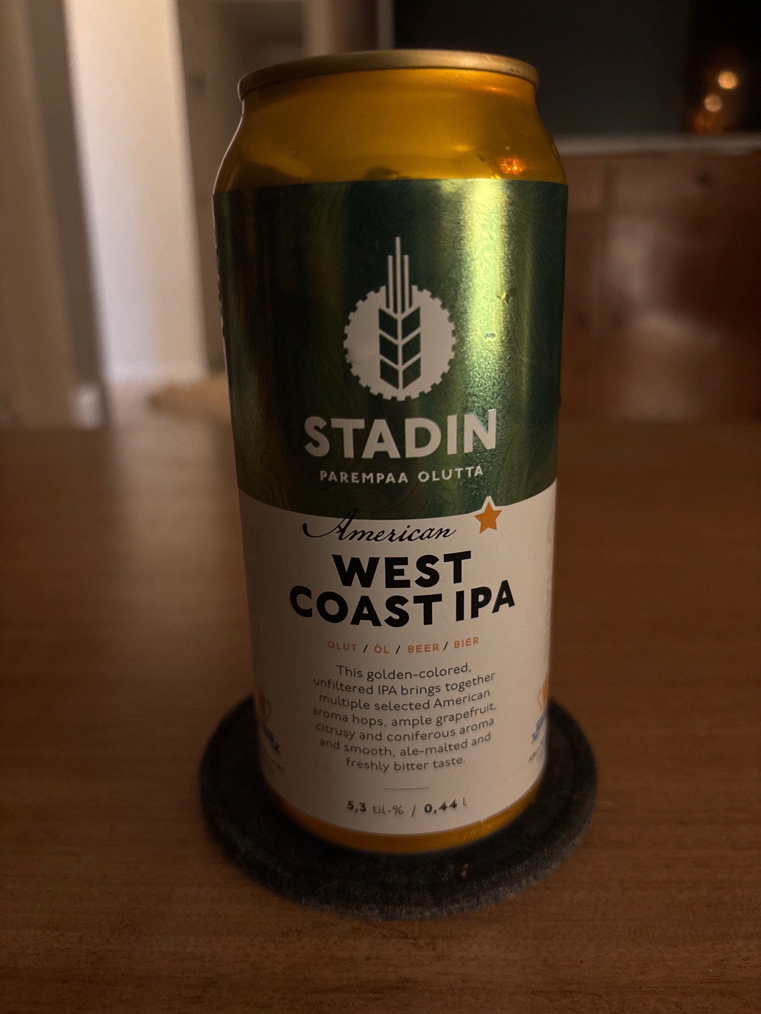 West Coast Session IPA, Stadin Panimo