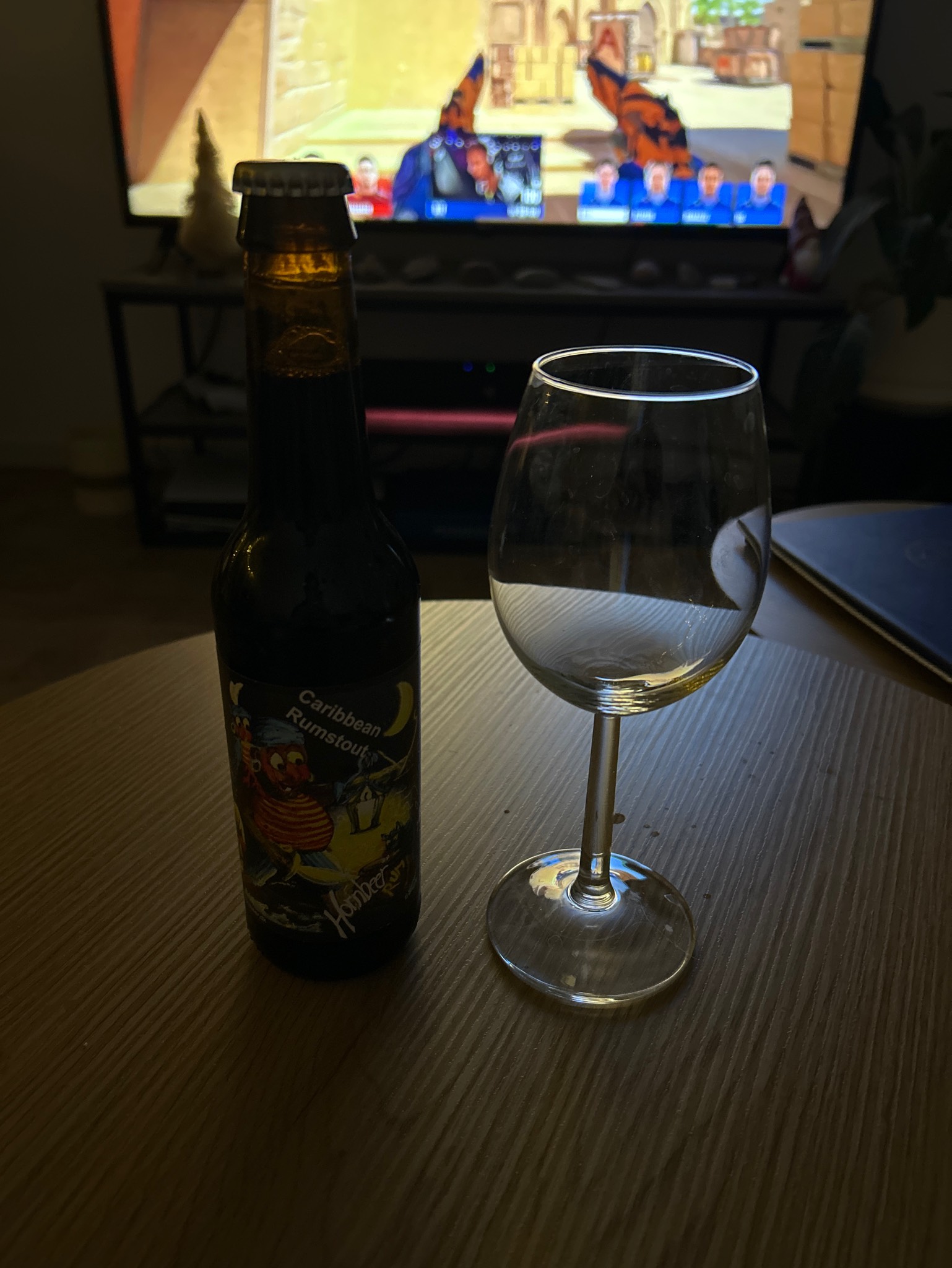 Caribbean Rumstout, Hornbeer