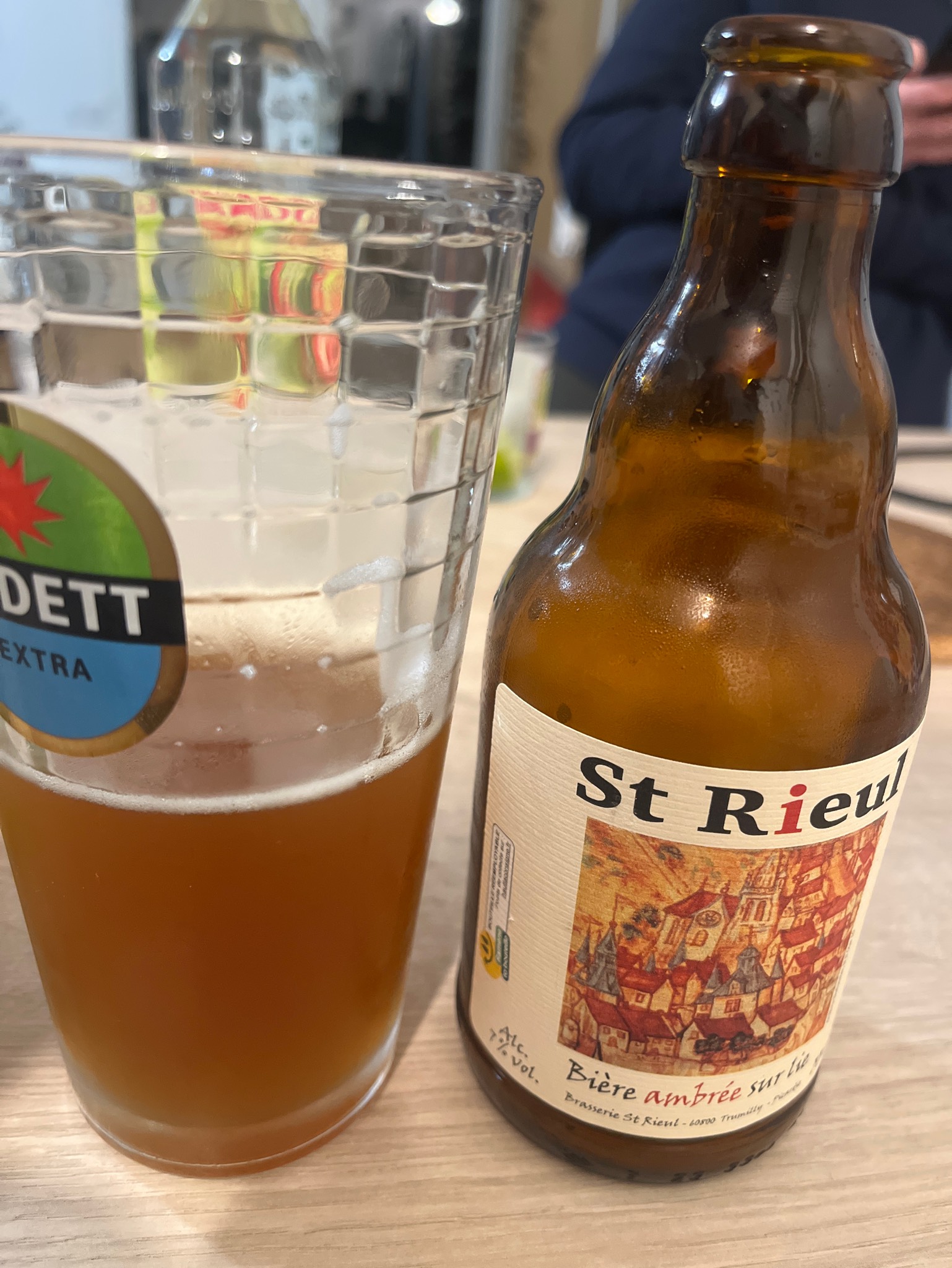 St Rieul Bière Ambrée Sur Lie, Brasserie St Rieul