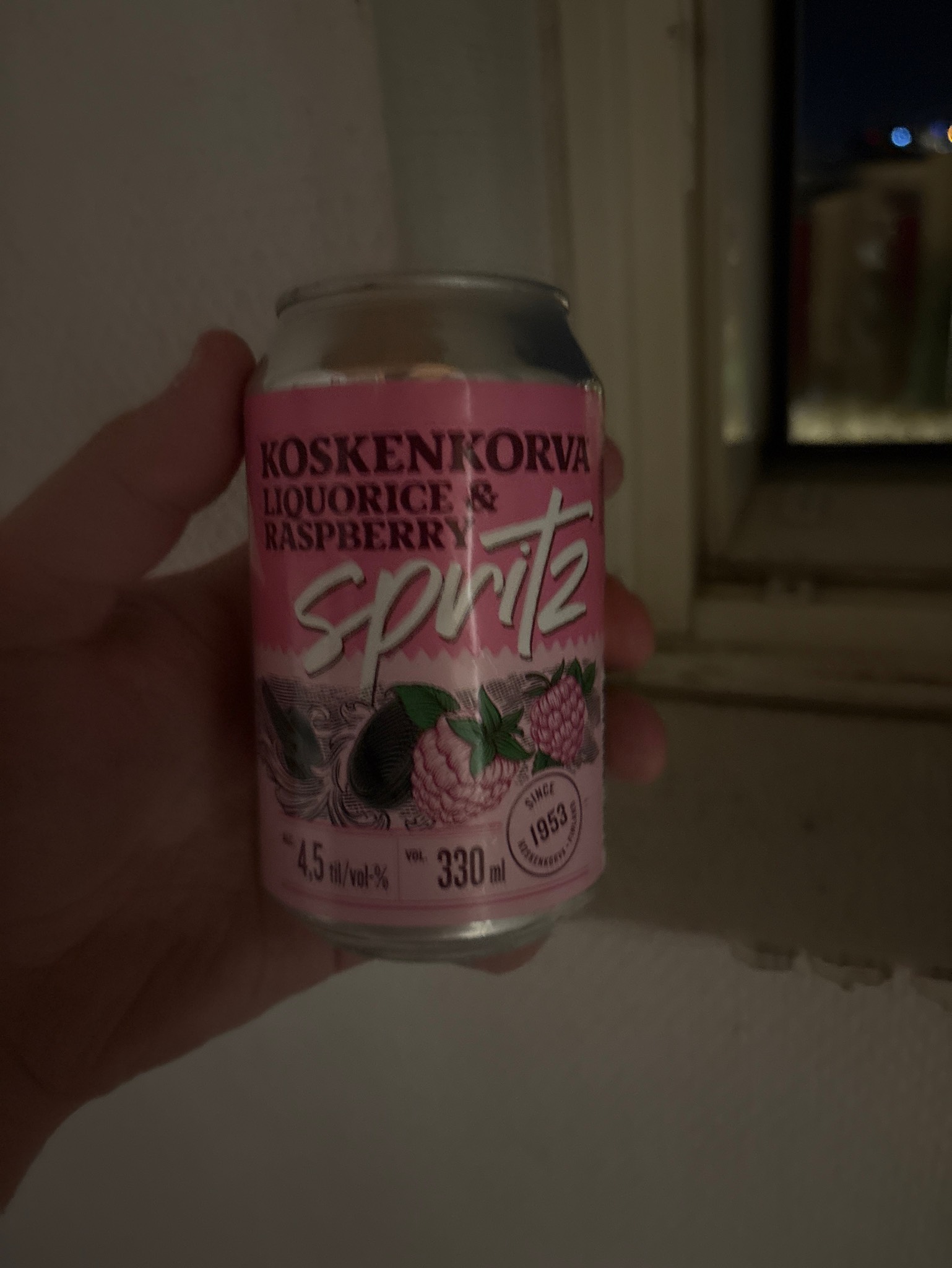 Koskenkorva Liquorice & Raspberry Spritz, Anora Group