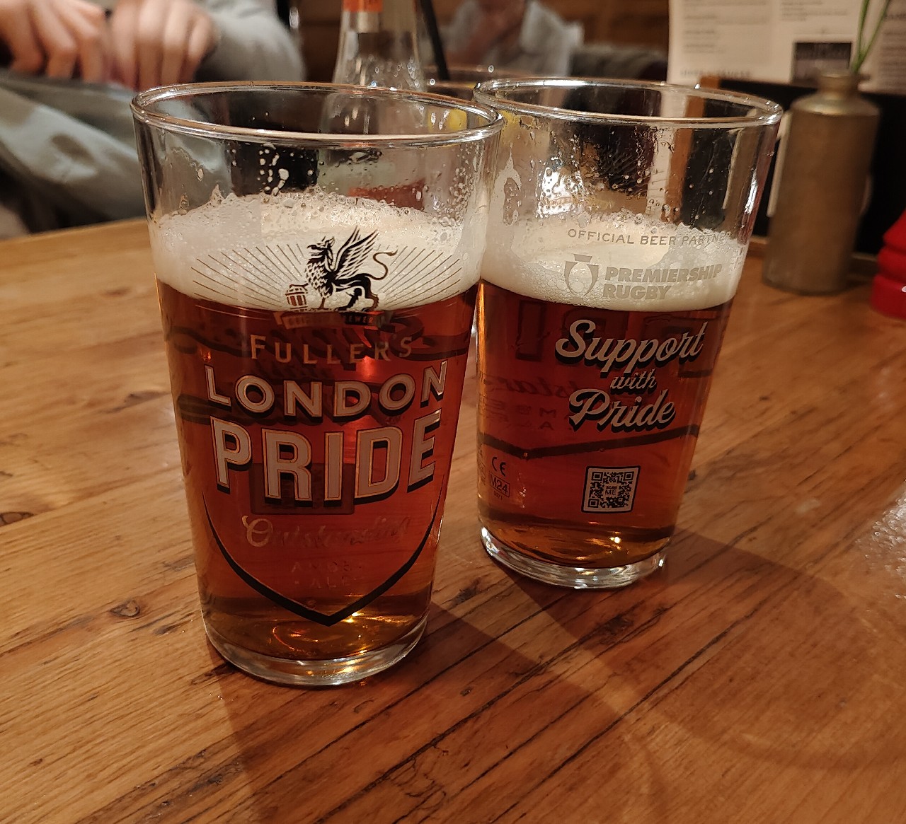London Pride, Fuller's Griffin Brewery (Asahi Breweries)