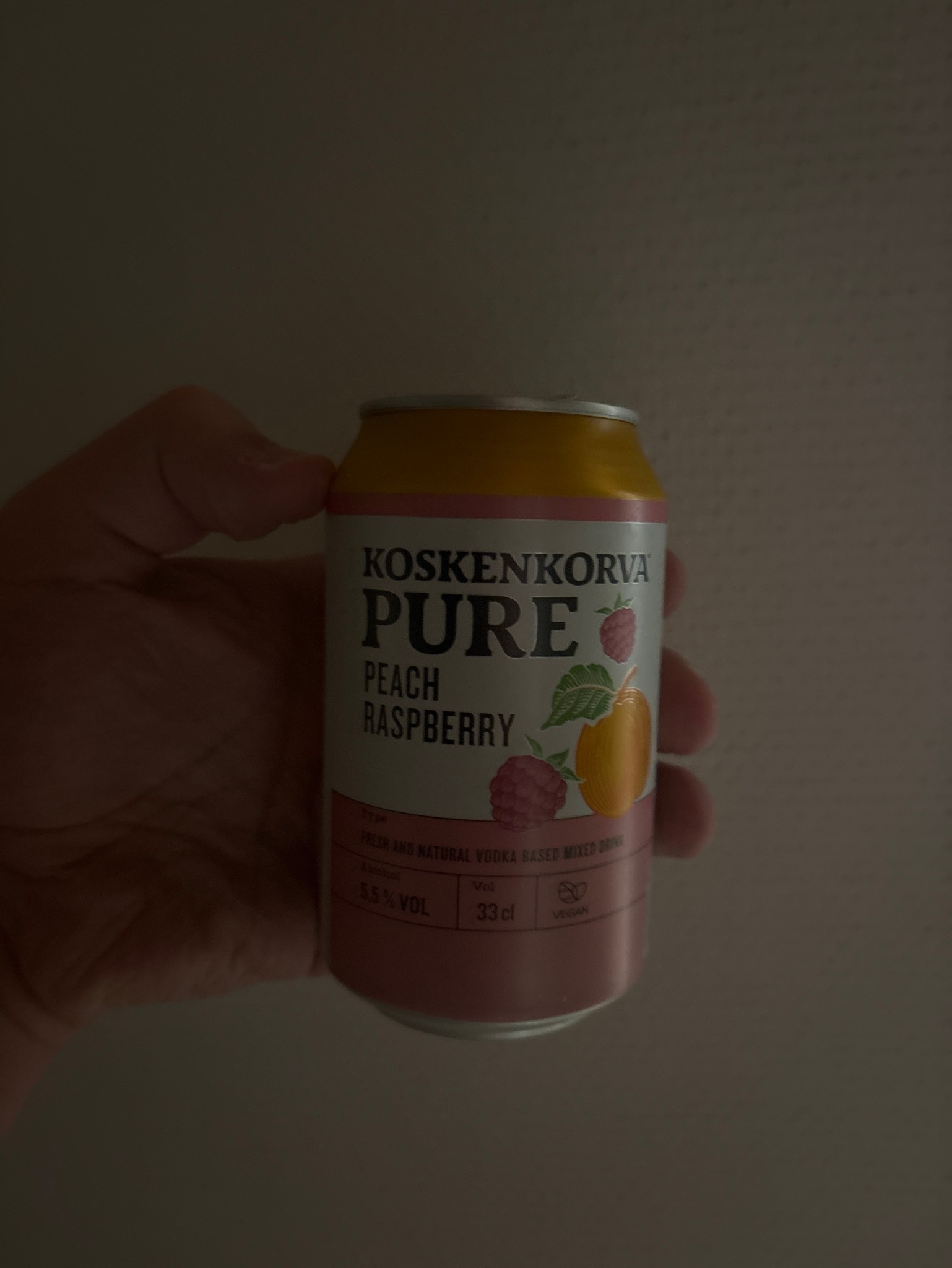 Koskenkorva Pure Peach Rasberry, Anora Group