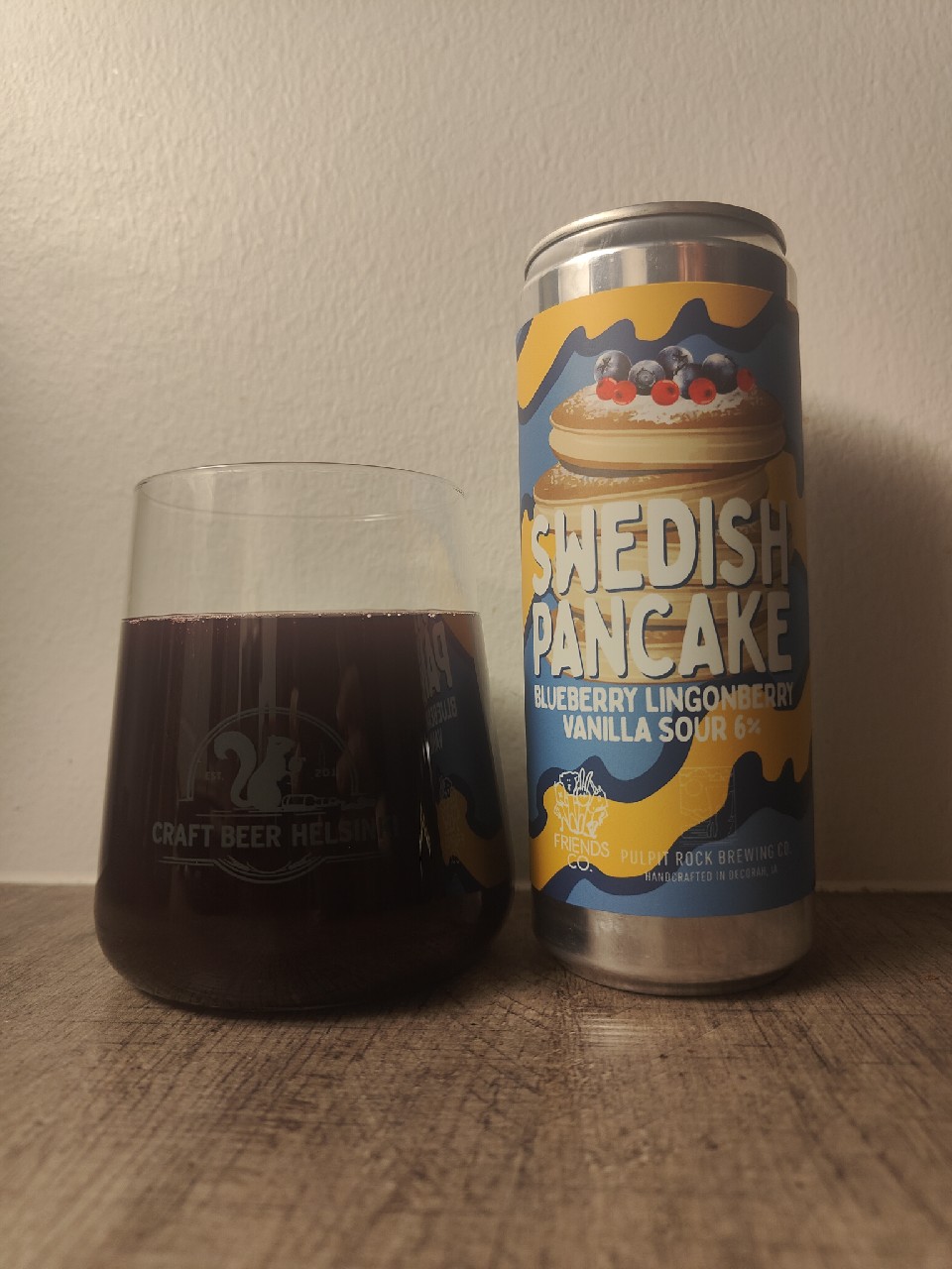 Swedish Pancake Blueberry Lingonberry Vanilla Sour, Friends Company