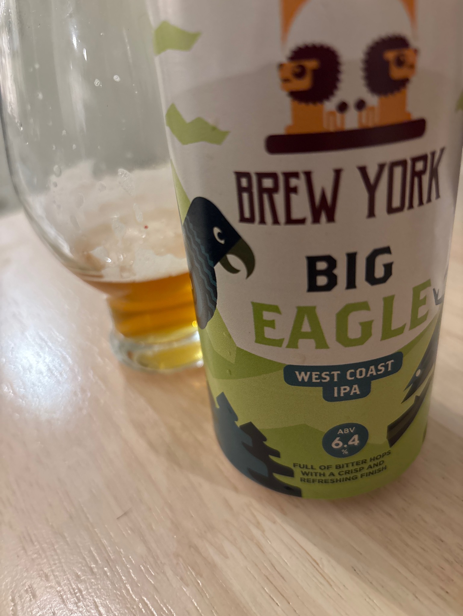 Big Eagle, Brew York