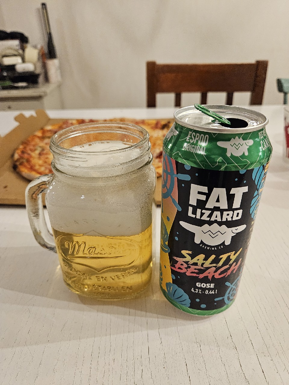 Salty Beach Gose, Fat Lizard Brewing Co.